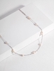 B18Minimalist French series, sterling silver natural pearl adjustable gold fashion simple necklace